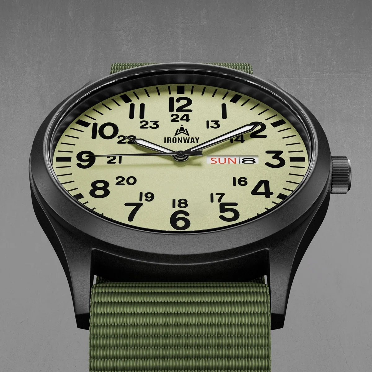 Verde Militar - Visor Claro