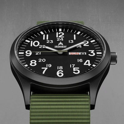 Verde Militar - Visor Preto