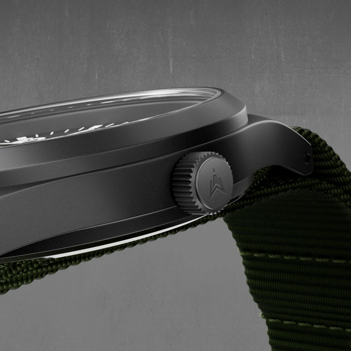 Verde Militar - Visor Preto