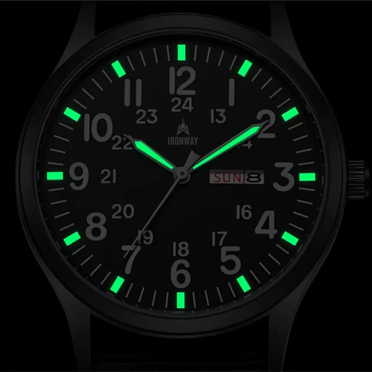 Verde Militar - Visor Preto