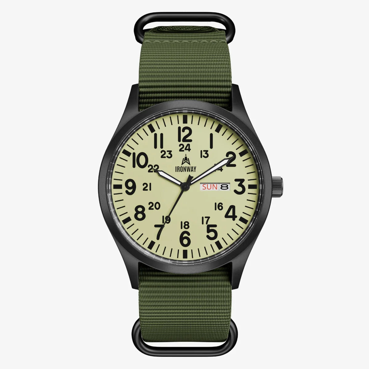 Verde Militar - Visor Claro