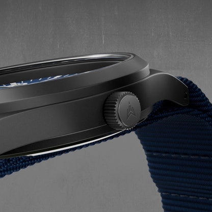 Azul Navegante - Visor Preto