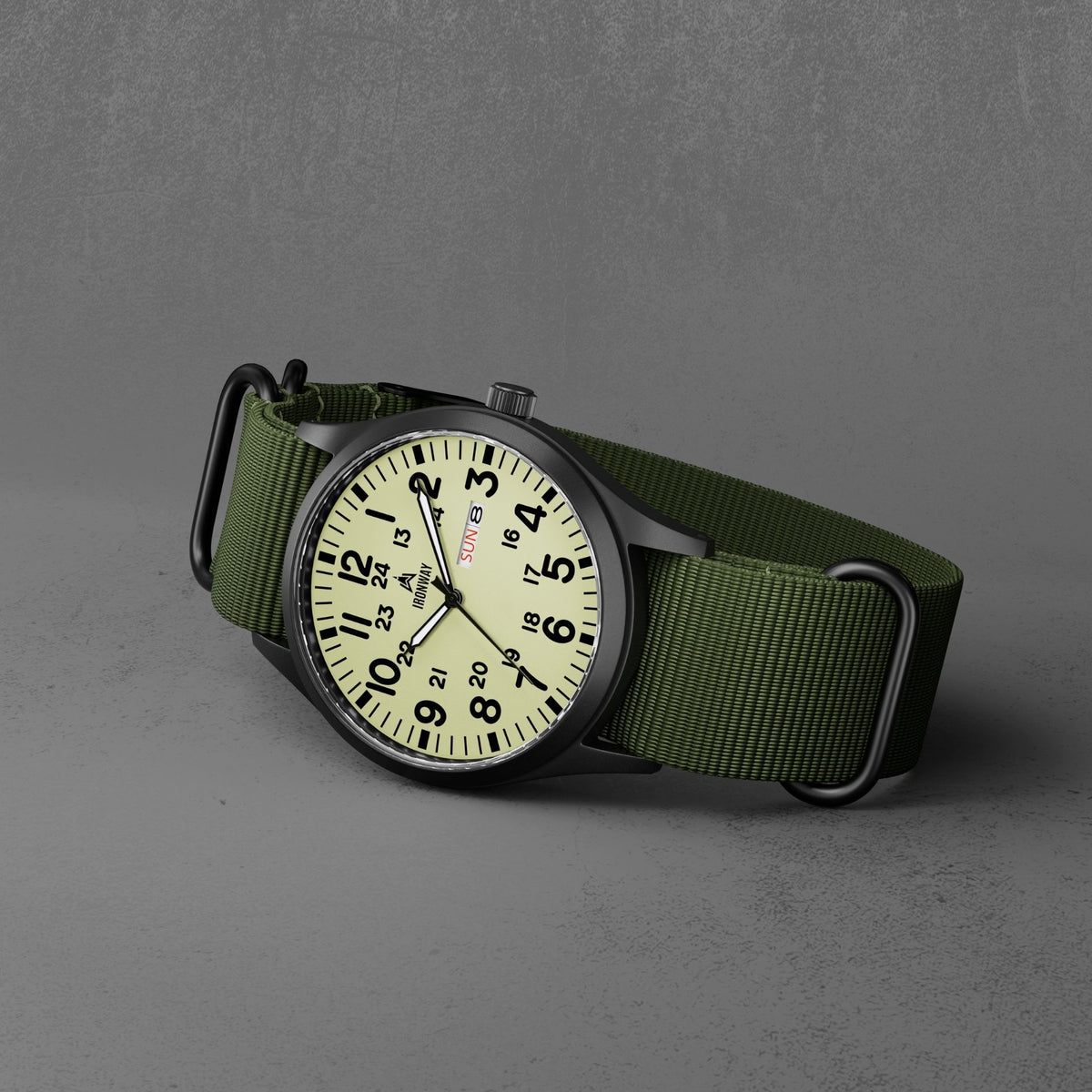 Verde Militar - Visor Claro